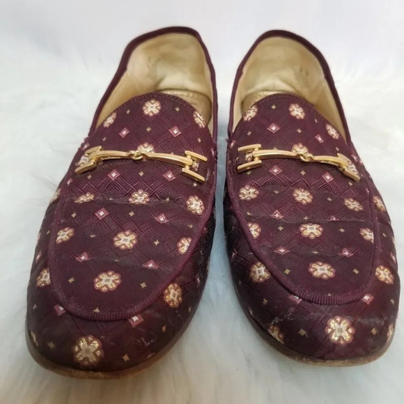 Sam Edelman Loraine Brocade Jacquard Loafers  8 - Picture 14 of 16
